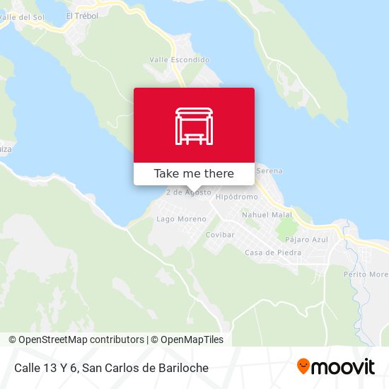 Calle 13 Y 6 map