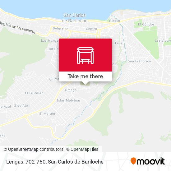 Lengas, 702-750 map
