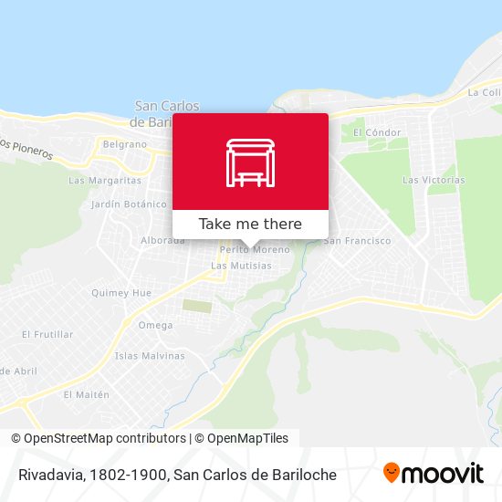 Rivadavia, 1802-1900 map