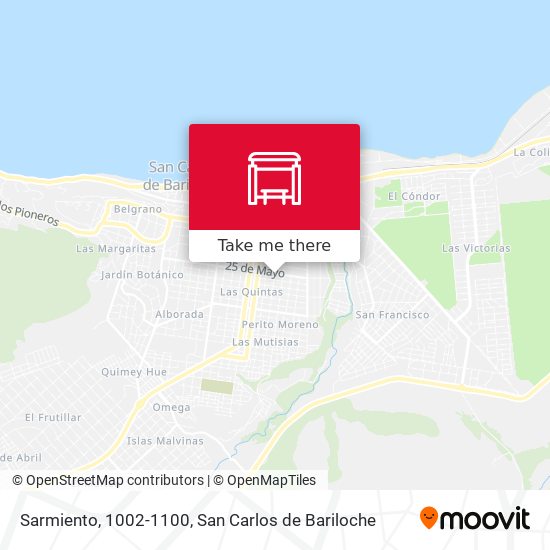 Sarmiento, 1002-1100 map