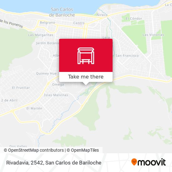 Mapa de Rivadavia, 2542