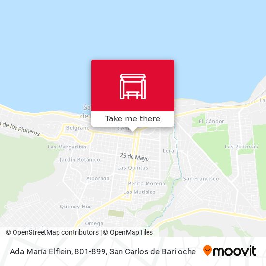 Ada María Elflein, 801-899 map