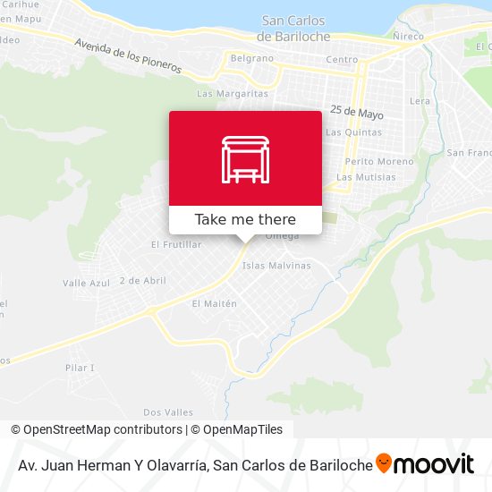 Mapa de Av. Juan Herman Y Olavarría