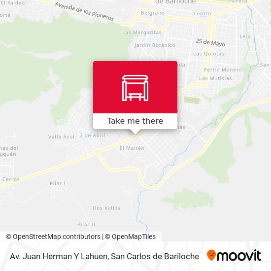 Av. Juan Herman Y Lahuen map