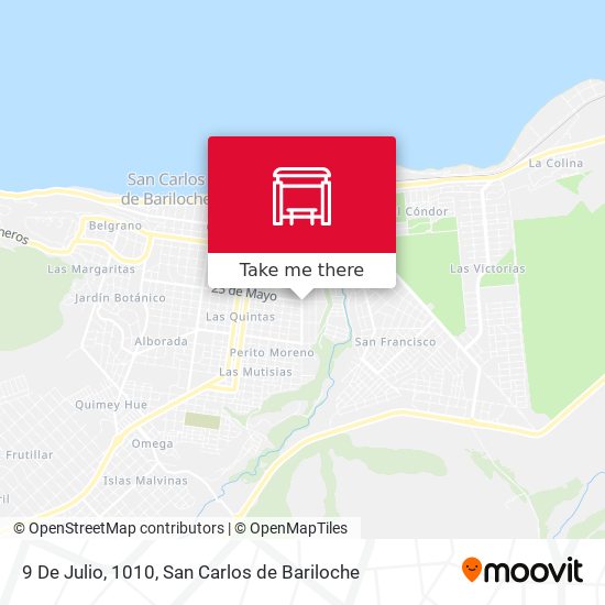 Mapa de 9 De Julio, 1010