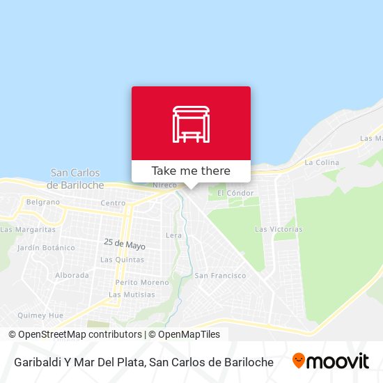 Garibaldi Y Mar Del Plata map