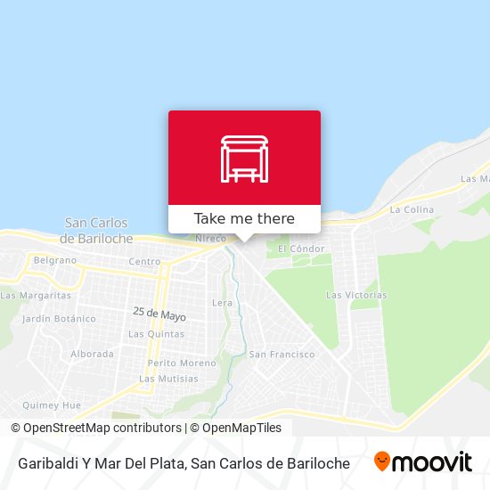 Garibaldi Y Mar Del Plata map