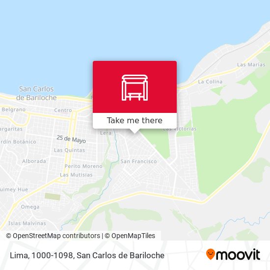 Lima, 1000-1098 map