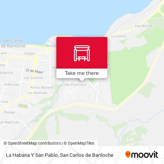La Habana Y San Pablo map