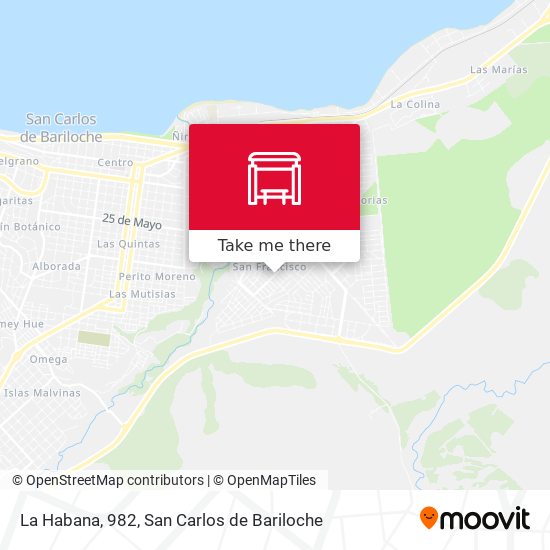 La Habana, 982 map