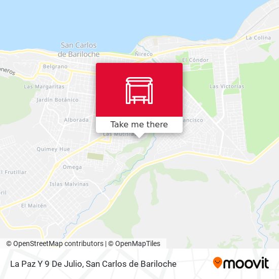 Mapa de La Paz Y 9 De Julio