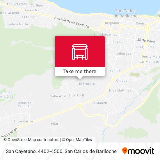 San Cayetano, 4402-4500 map