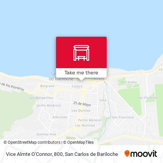 Vice Almte O'Connor, 800 map