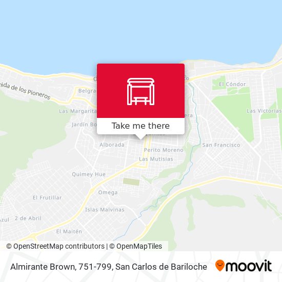 Almirante Brown, 751-799 map