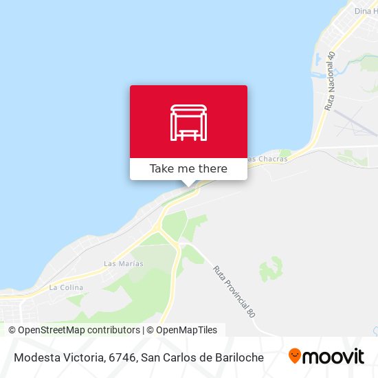 Modesta Victoria, 6746 map