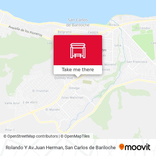 Mapa de Rolando Y Av.Juan Herman