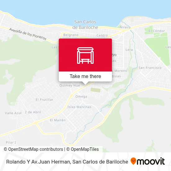 Rolando Y Av.Juan Herman map