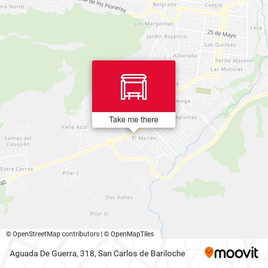 Aguada De Guerra, 318 map