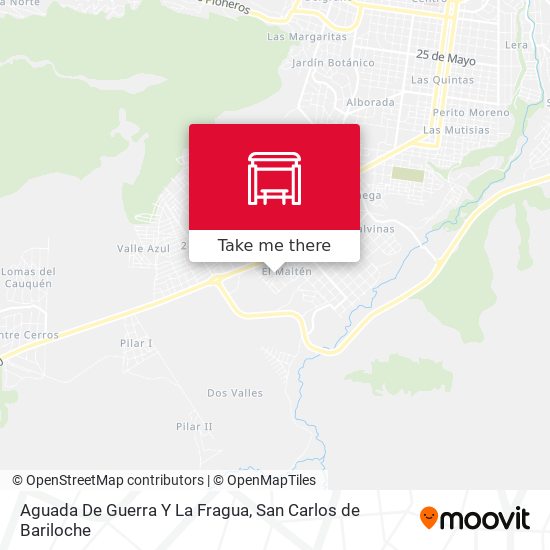 Aguada De Guerra Y La Fragua map