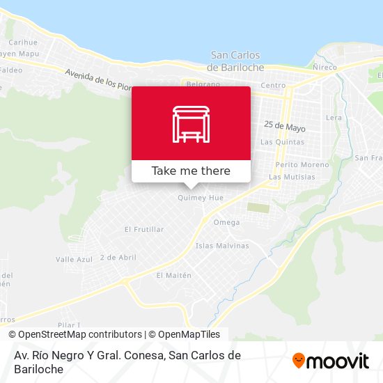 Mapa de Av. Río Negro Y Gral. Conesa