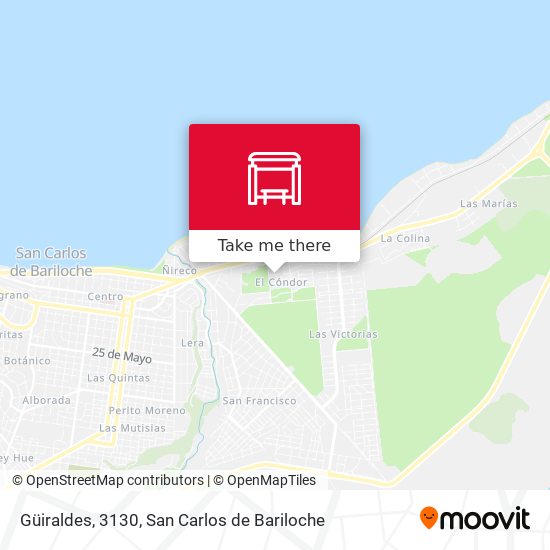 Güiraldes, 3130 map