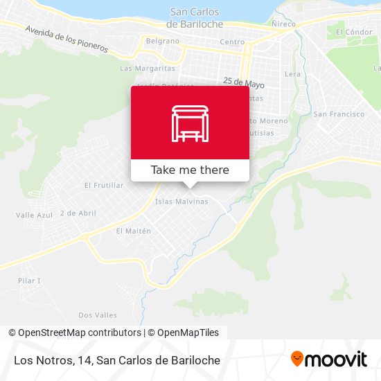 Mapa de Los Notros, 14