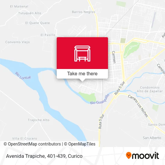 Avenida Trapiche, 401-439 map