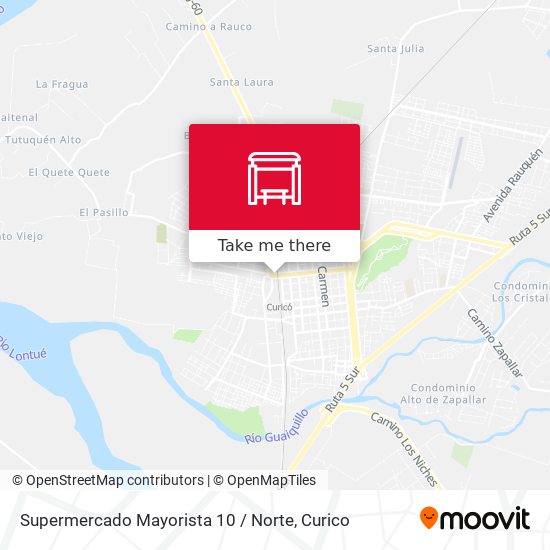 Supermercado Mayorista 10 / Norte map