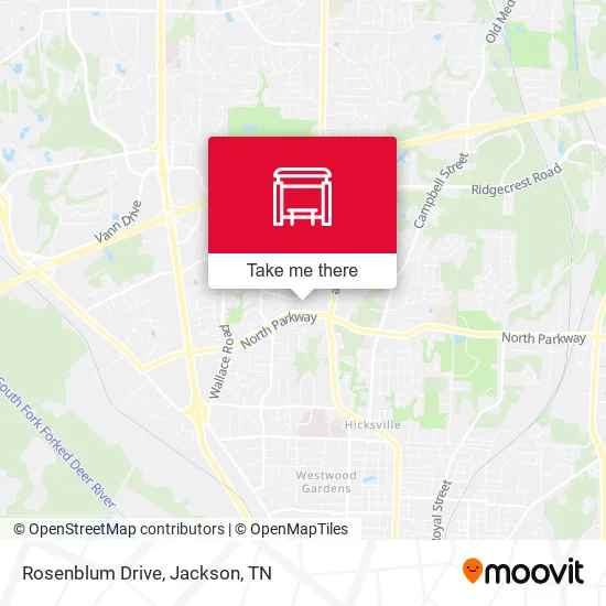 Rosenblum Drive map