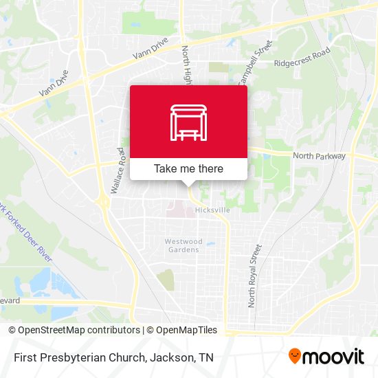 Mapa de First Presbyterian Church