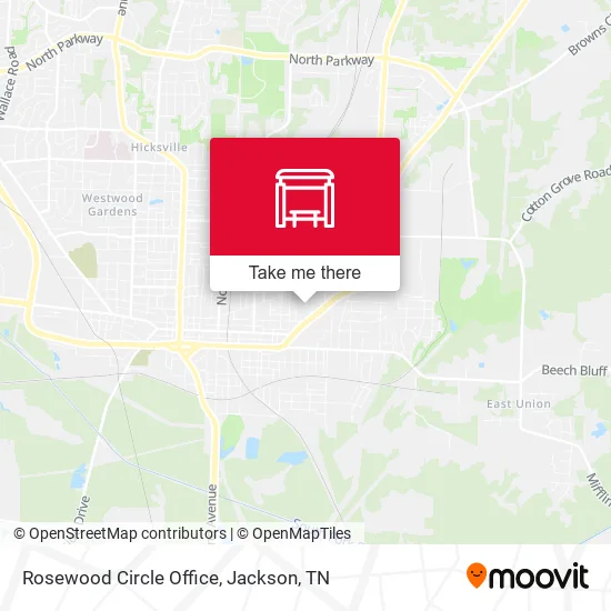 Rosewood Circle Office map