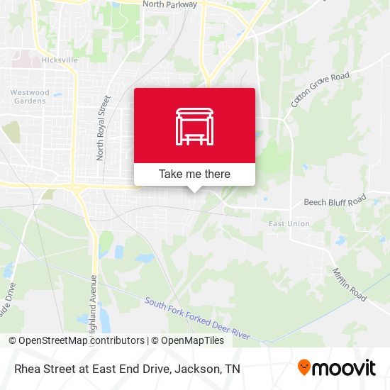 Mapa de Rhea Street at East End Drive