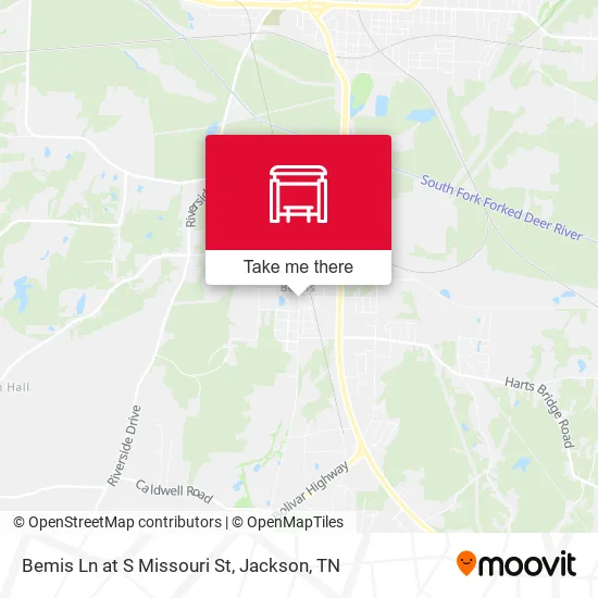 Bemis Ln at S Missouri St map