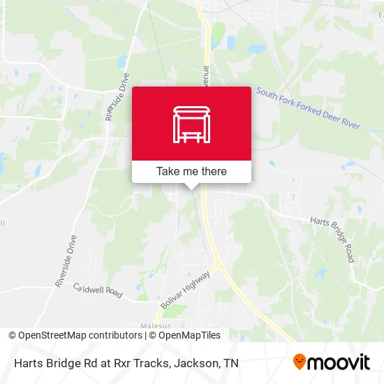 Harts Bridge Rd at Rxr Tracks map