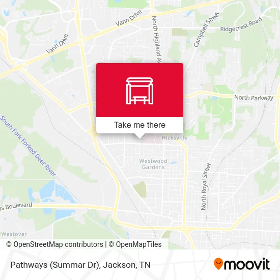 Pathways (Summar Dr) map