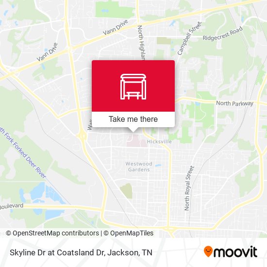 Mapa de Skyline Dr at Coatsland Dr