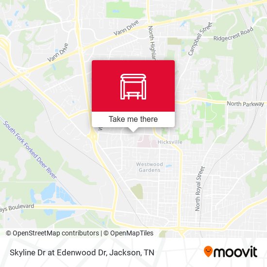 Mapa de Skyline Dr at Edenwood Dr