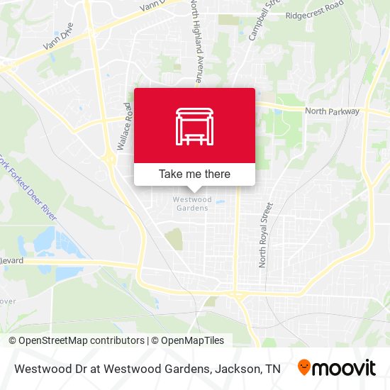 Mapa de Westwood Dr at Westwood Gardens