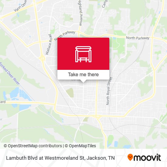 Mapa de Lambuth Blvd at Westmoreland St
