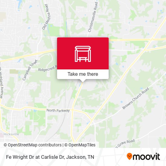 Mapa de Fe Wright Dr at Carlisle Dr