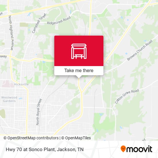 Mapa de Hwy 70 at Sonco Plant
