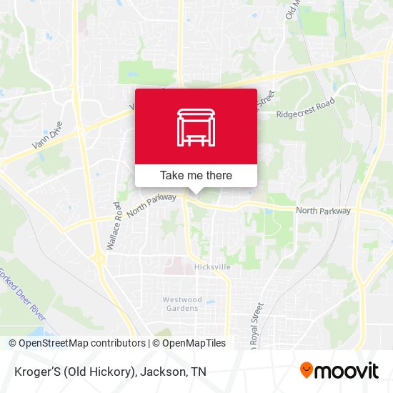 Kroger’S (Old Hickory) map