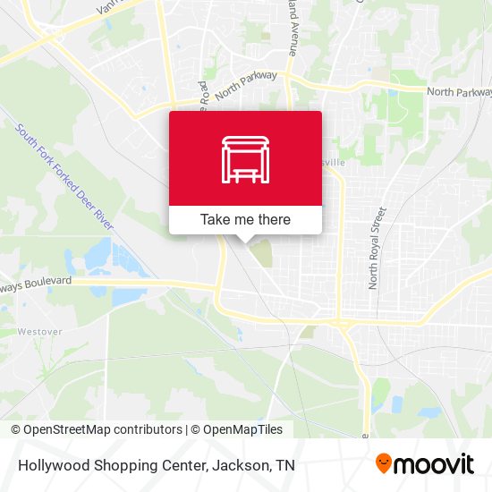 Hollywood Shopping Center map