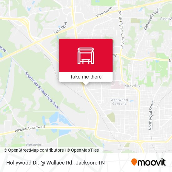 Hollywood Dr. @ Wallace Rd. map