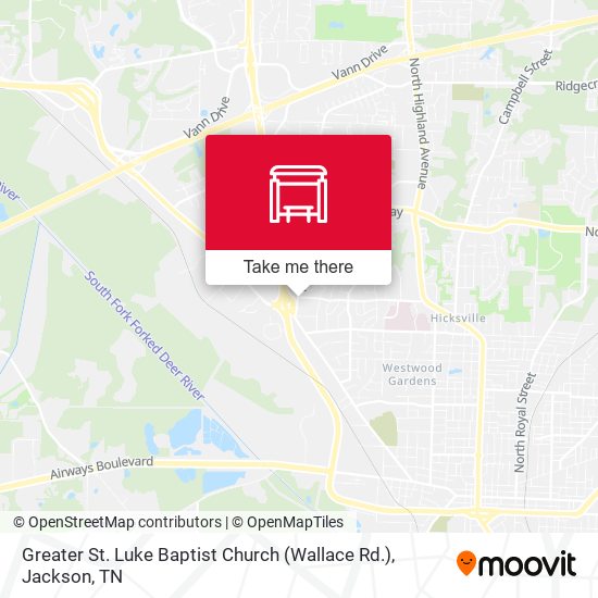 Greater St. Luke Baptist Church (Wallace Rd.) map