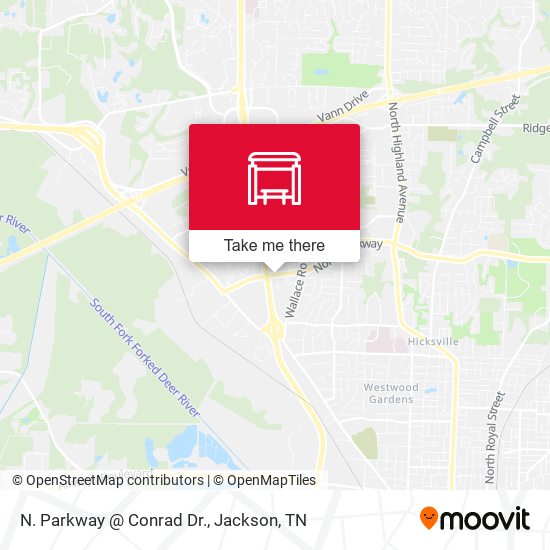 N. Parkway @ Conrad Dr. map