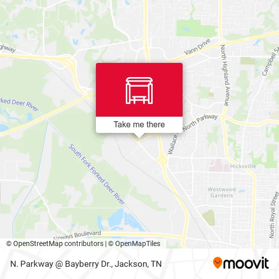 N. Parkway @ Bayberry Dr. map