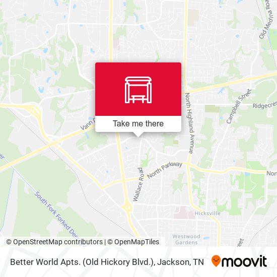 Better World Apts. (Old Hickory Blvd.) map