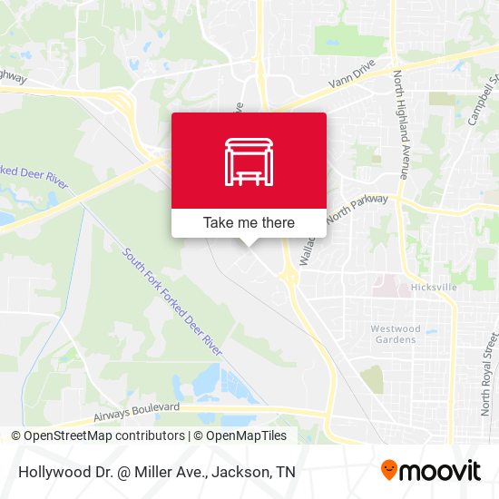 Hollywood Dr. @ Miller Ave. map