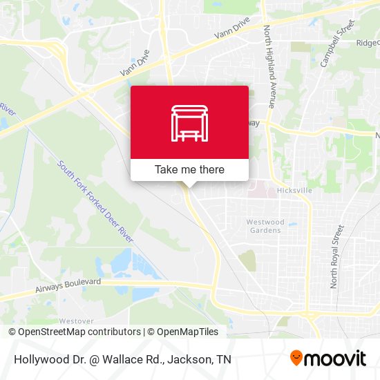 Hollywood Dr. @ Wallace Rd. map